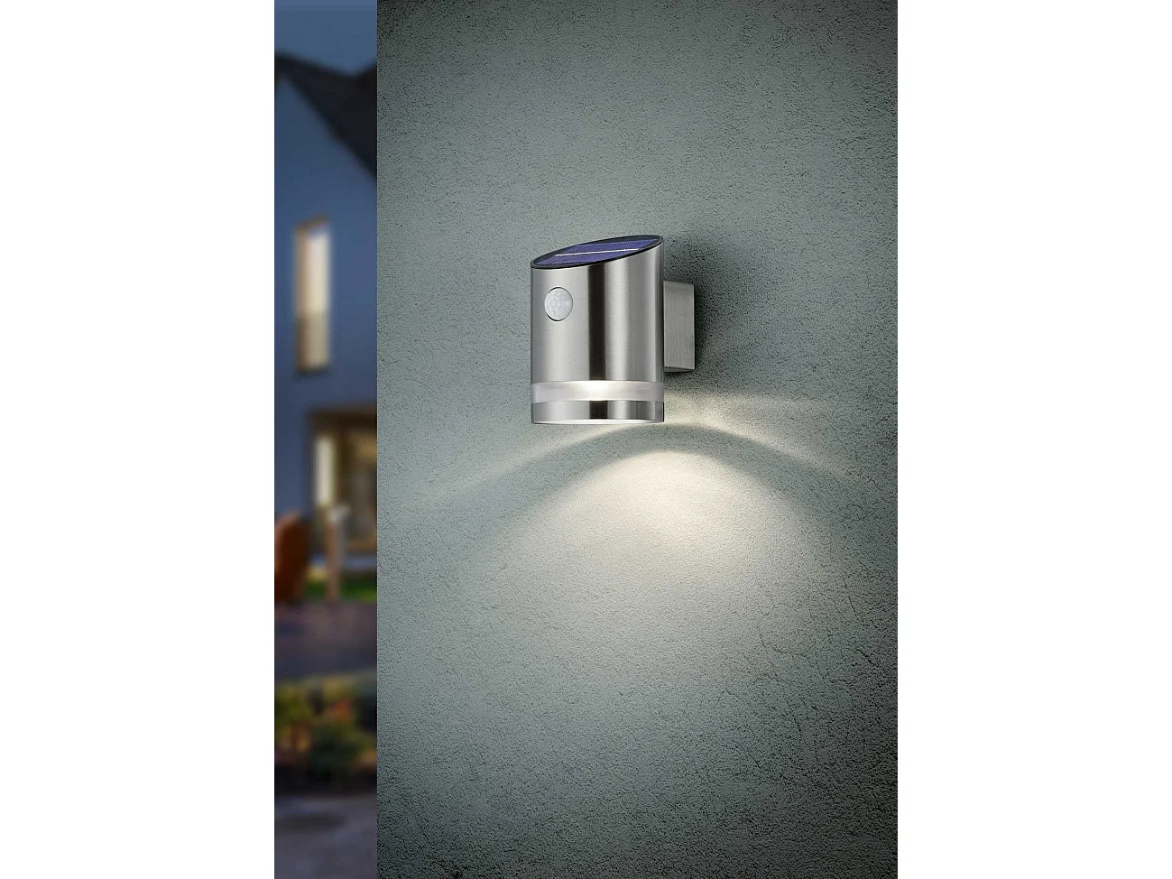 Applique de jardin solaire moderne métal Salta