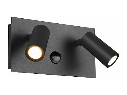 Applique double led extérieur moderne métal Tunga capteur de mouvement