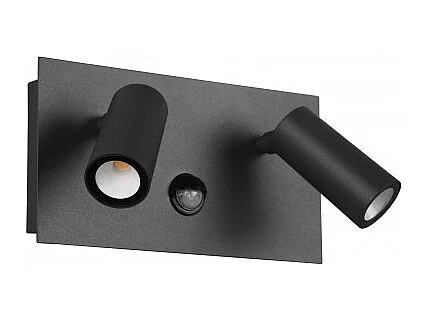 Applique double led extérieur moderne métal Tunga capteur de mouvement