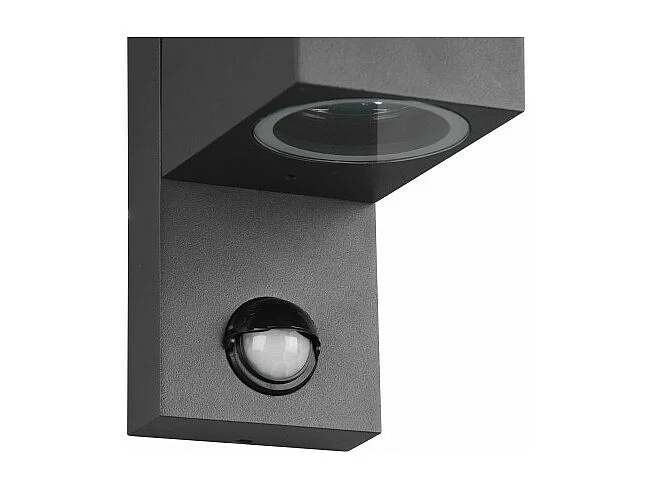 Applique outdoor moderne métal Roya avec détecteur de mouvement