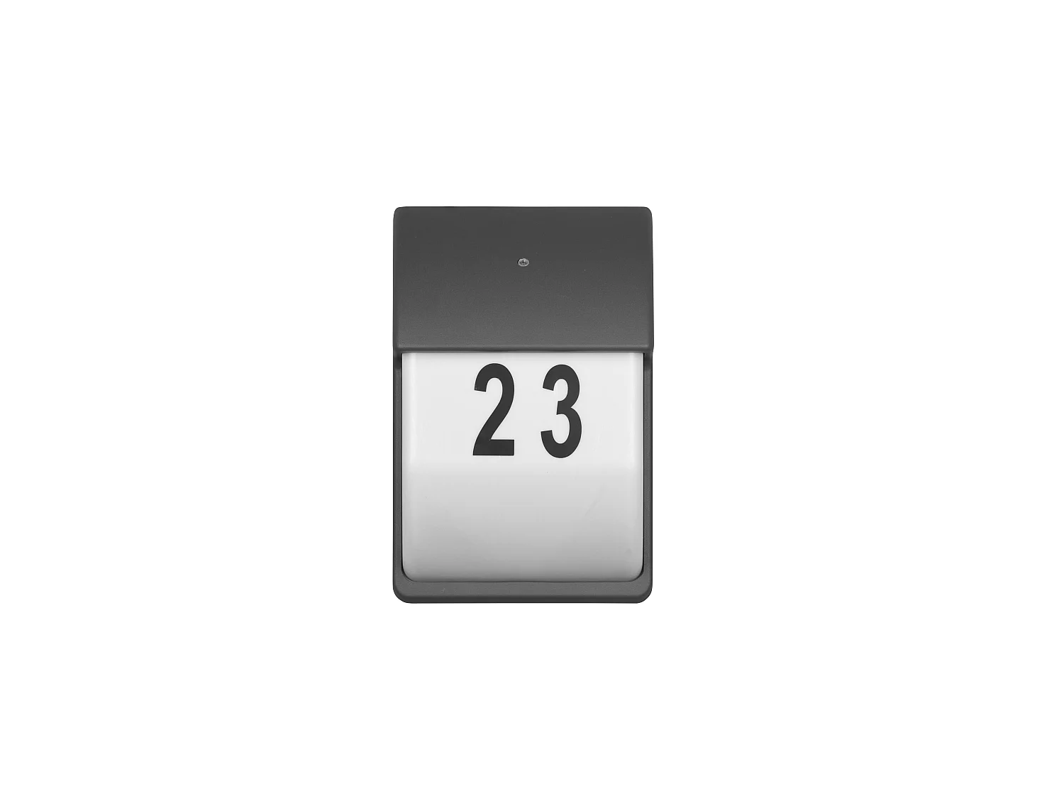 Wandlamp MERSEY - 0x0x27.5 cm - Antraciet