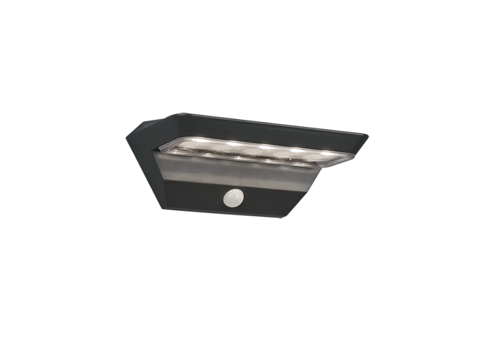 Applique LED, plastica, antracite, 22x9x12,5 cm, Mendoza