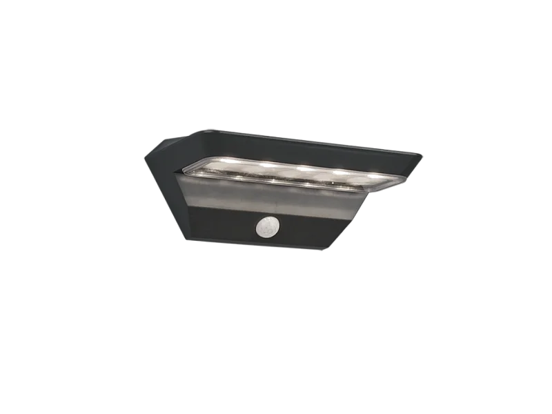 Applique LED, plastica, antracite, 22x9x12,5 cm, Mendoza