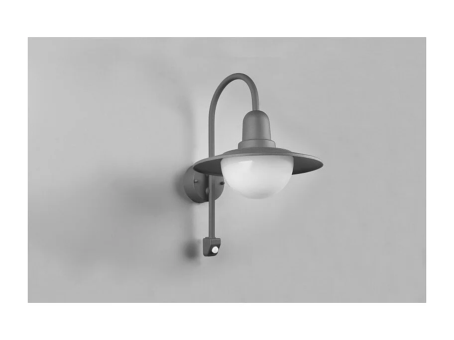 Applique da esterno, alluminio, antracite, 30x45,5x38 cm, Norman