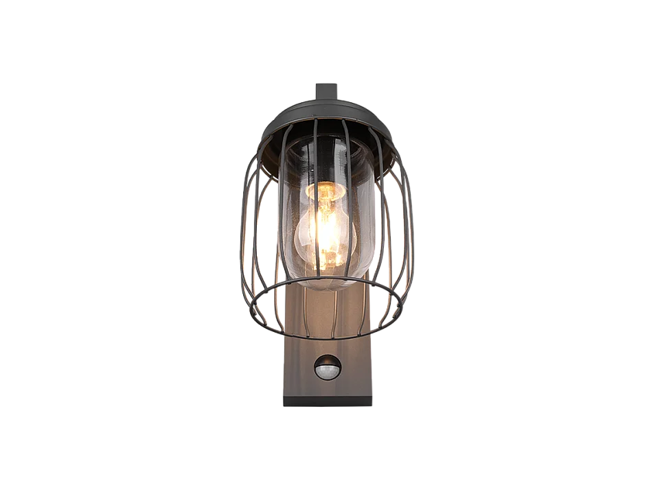 Applique, alluminio, antracite, 16,5x28x23,5 cm, Tuela