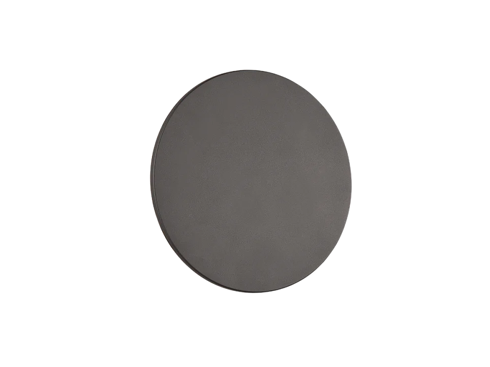 Applique LED, alluminio, antracite, 25x25x5 cm, Belly