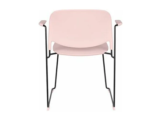 Lot de 4 chaises à accoudoirs stacks - Boite à design