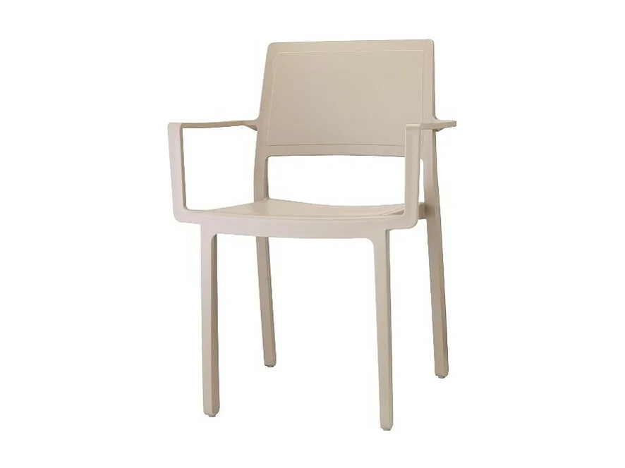 4 Chaises accoudoirs jardin Kate SCAB design