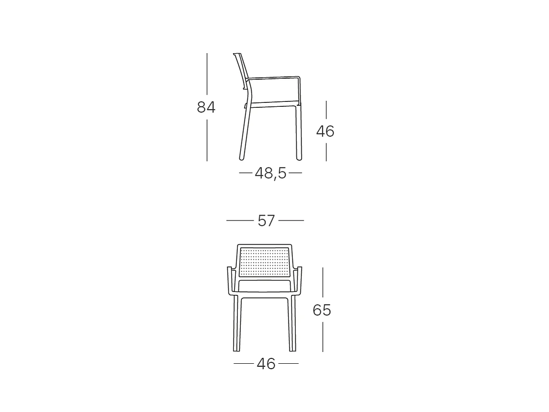 2 fauteuils design EMI pour intérieur ou extérieur - Scab