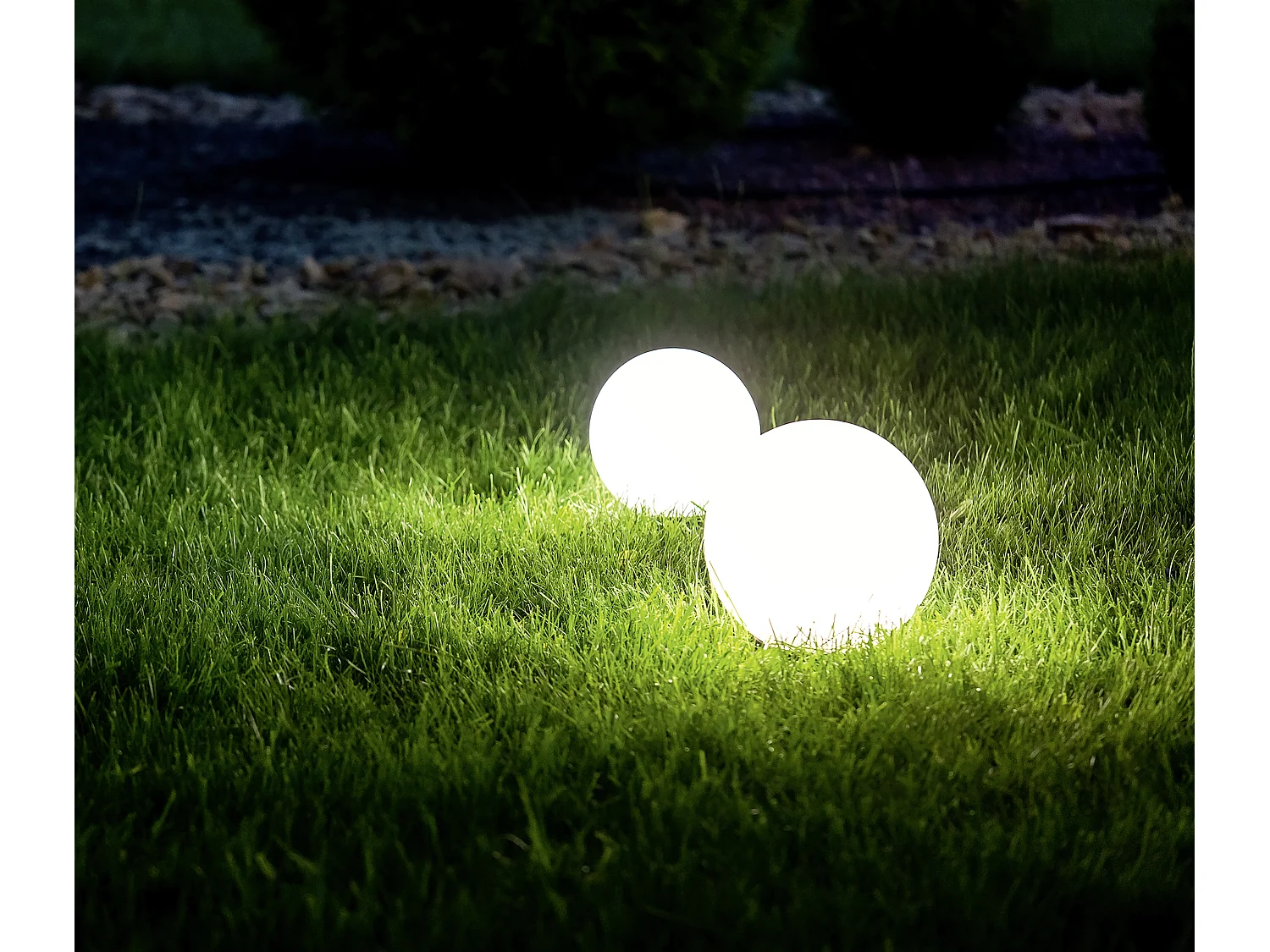 Lampe de table de jardin solaire Melo taille M