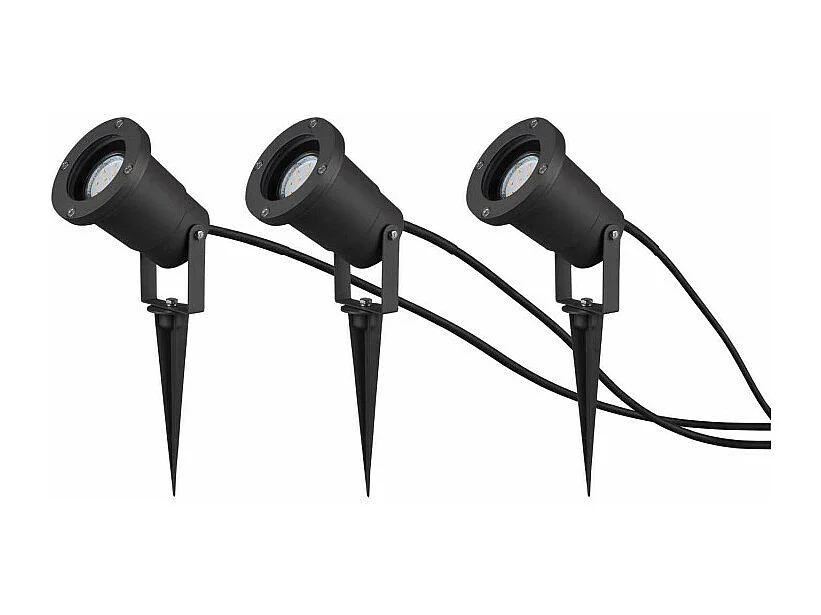 Trois spots GU10 Ubangi