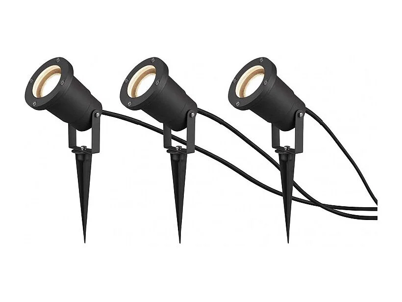 Trois spots GU10 Ubangi
