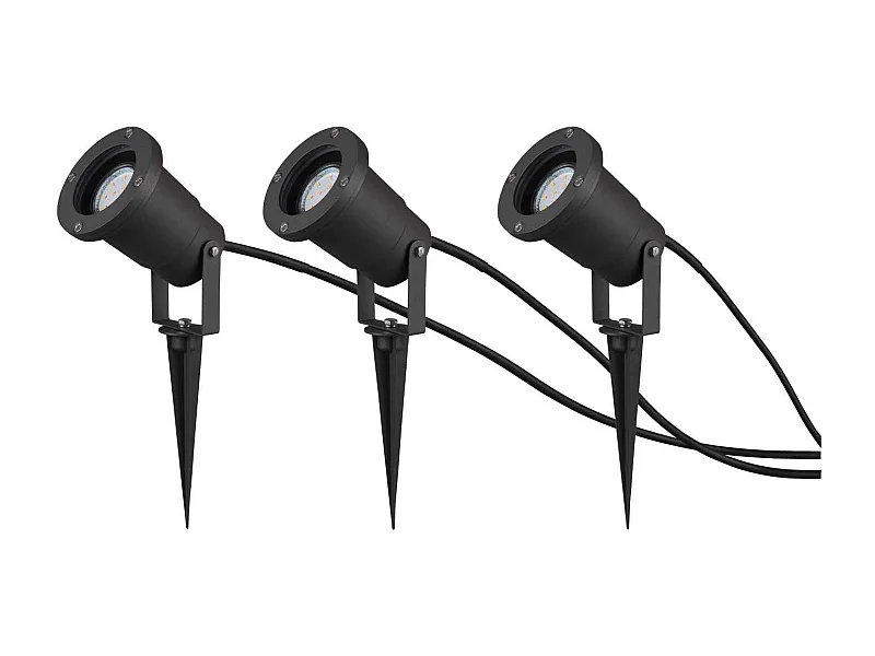 Trois spots GU10 Ubangi