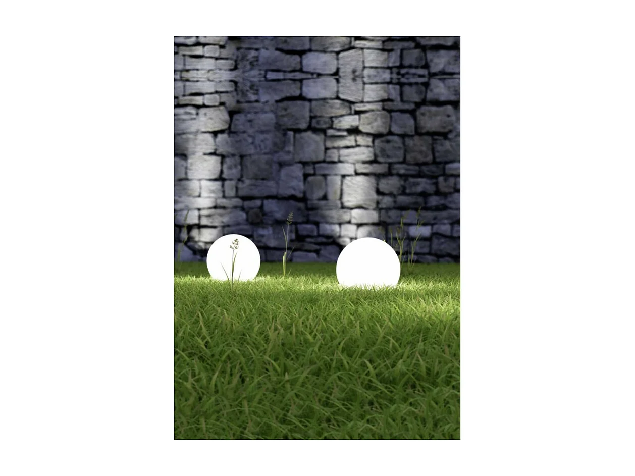 Lampe à poser moderne plastique Bolo taille S