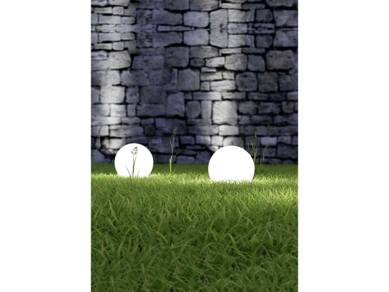 Lampe à poser moderne plastique Bolo taille S