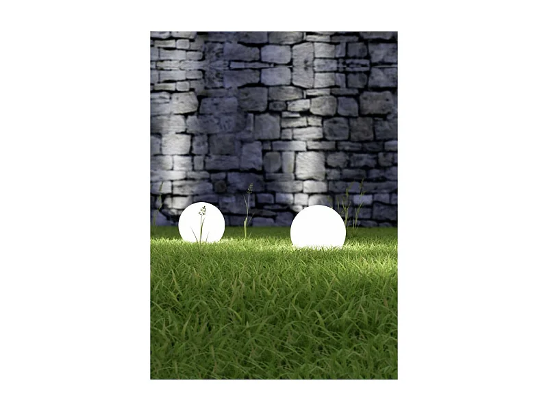 Lampe à poser moderne plastique Bolo taille S