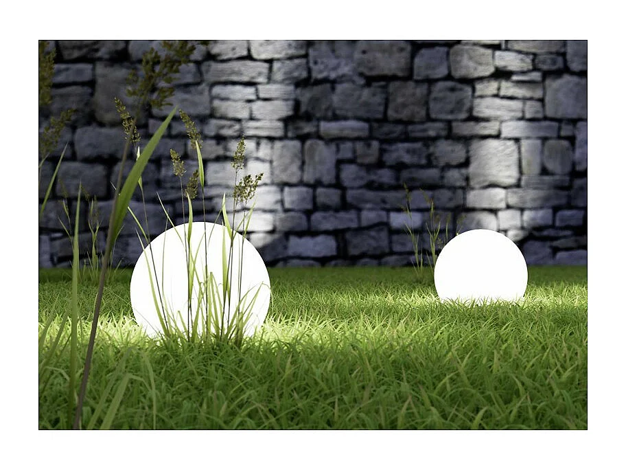 Lampe à poser moderne plastique Bolo taille M