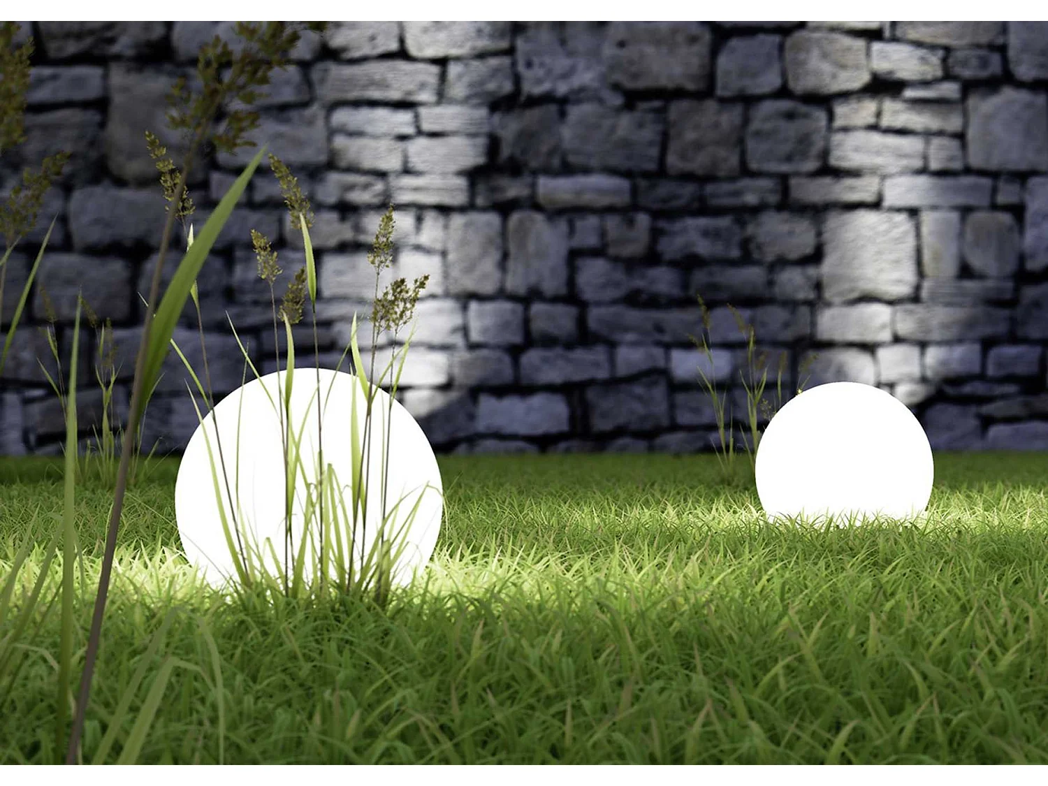 Lampe à poser moderne plastique Bolo taille M