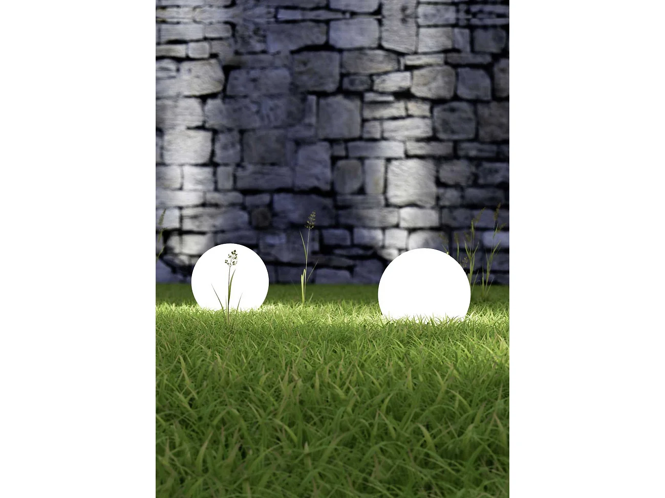 Lampe à poser moderne plastique Bolo taille M