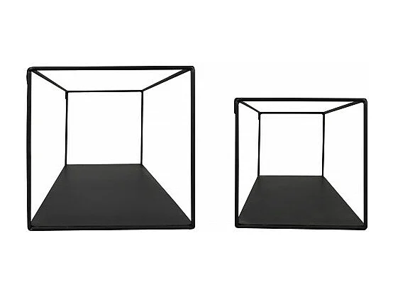 Double étagère murale Lisa design