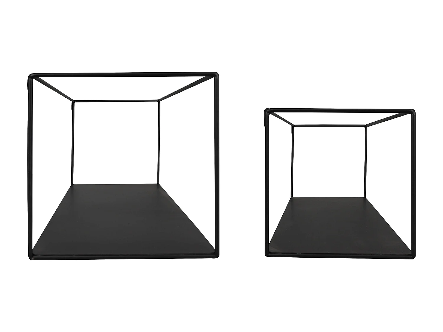 Double étagère murale Lisa design
