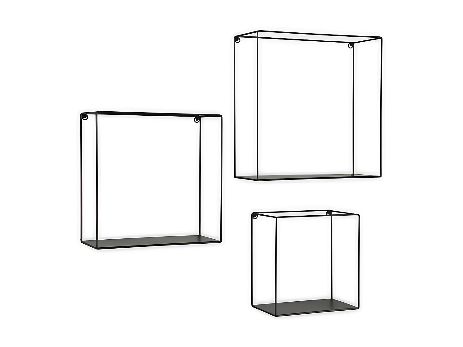 Lot de trois étagère murale design Anita