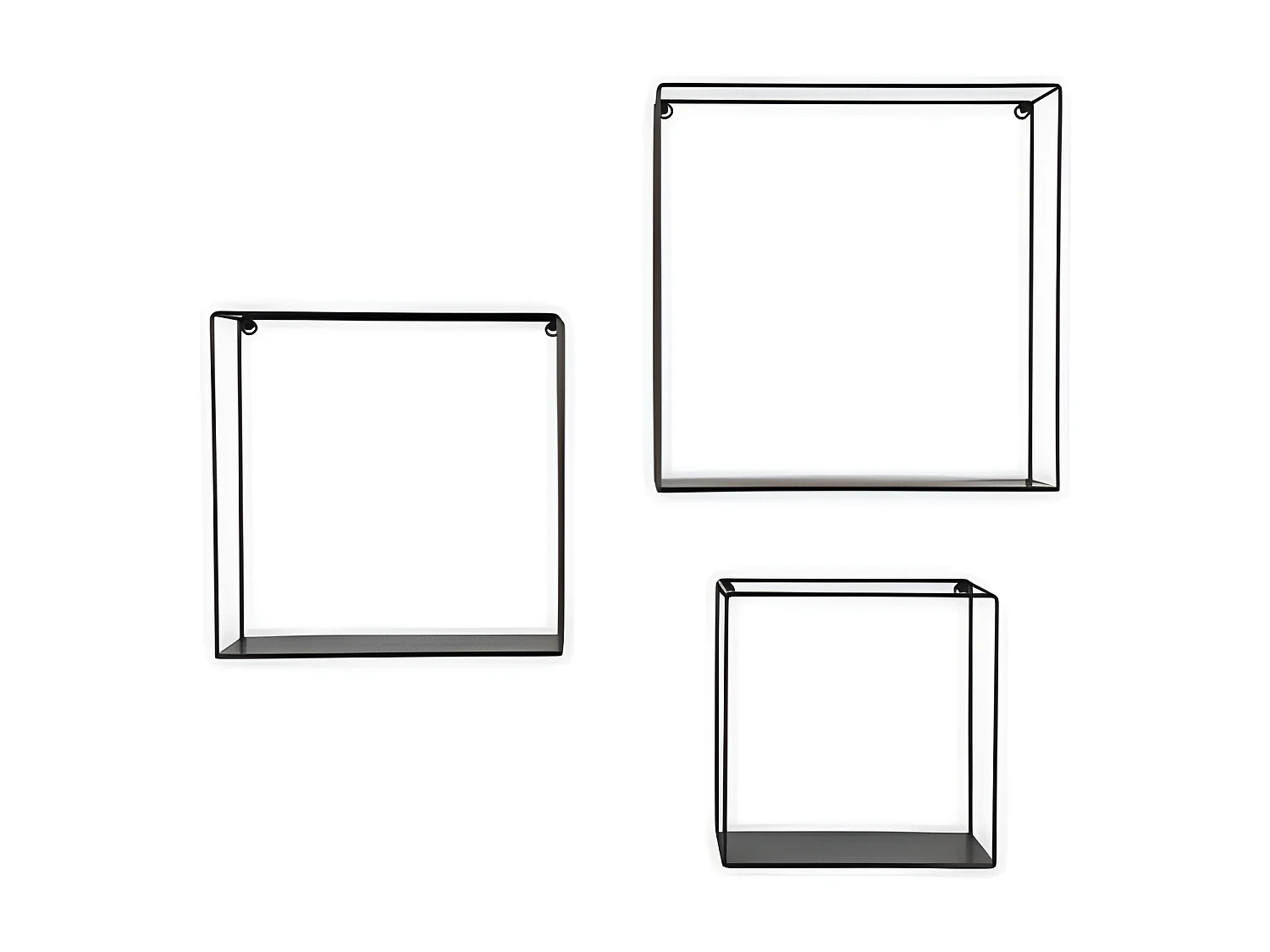 Lot de trois étagère murale design Anita