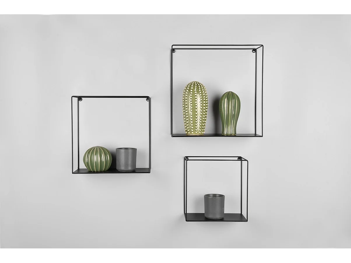 Lot de trois étagère murale design Anita