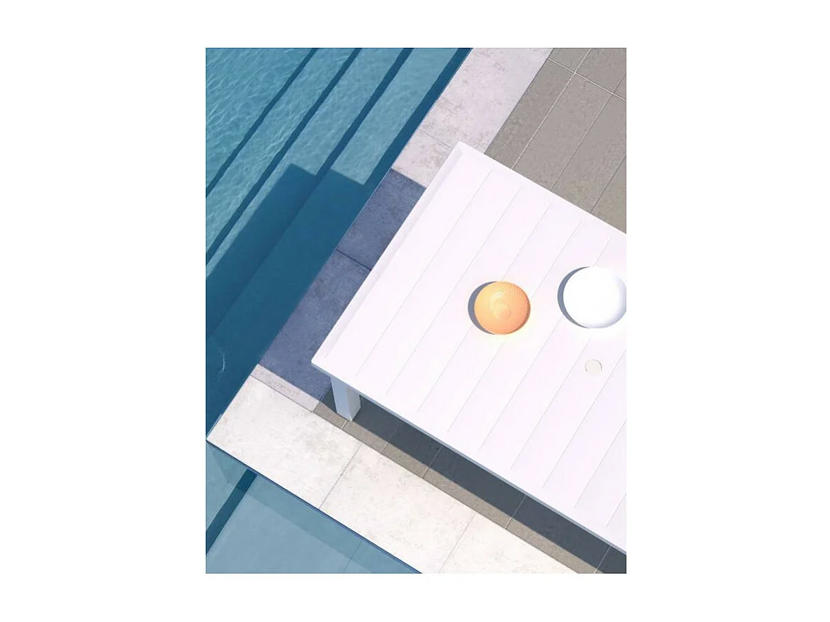 Table de jardin 6 personnes Ercole