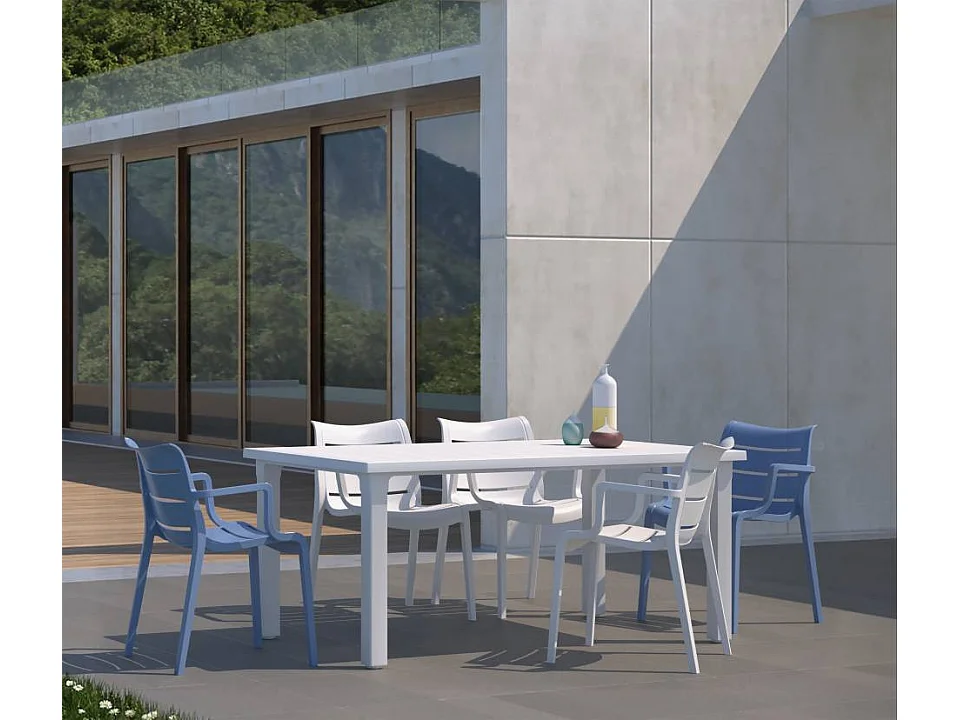 Table de jardin 6 personnes Ercole