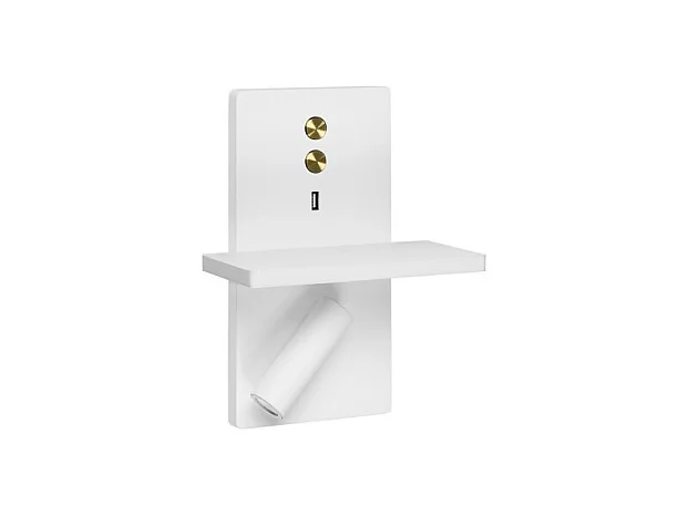 Lampe de chevet murale avec prise USB E-Lampe