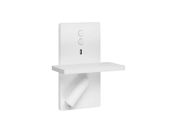 Lampe de chevet murale avec prise USB E-Lampe