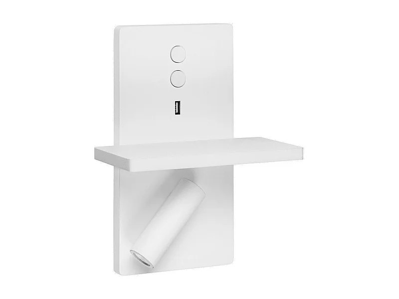 Lampe de chevet murale avec prise USB E-Lampe