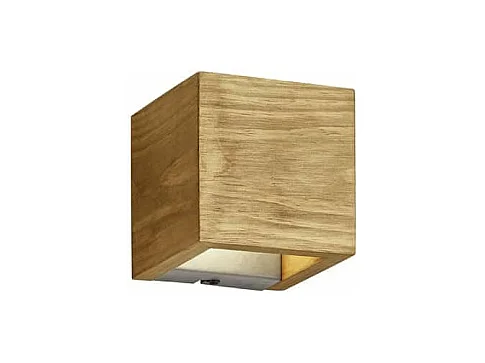 Applique murale led en bois Brad