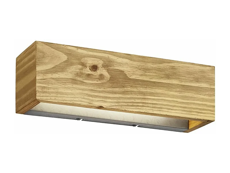 Applique en bois haut et bas led 37 cm BRAD
