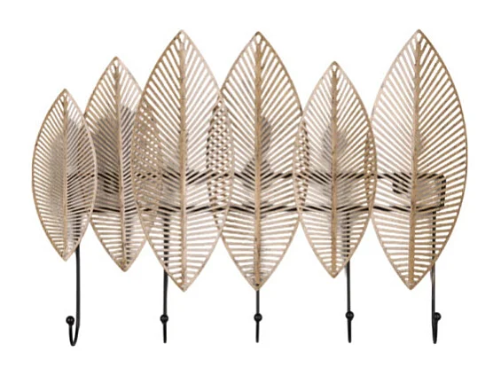 Porte manteaux design or Palma