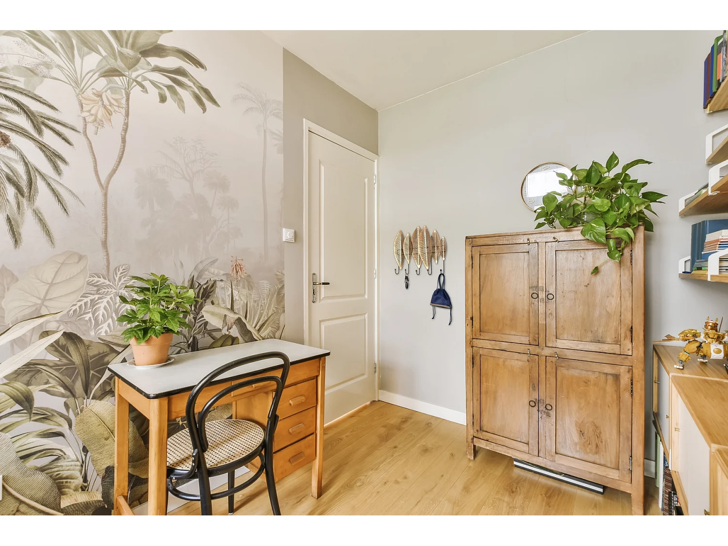 Porte manteaux design or Palma