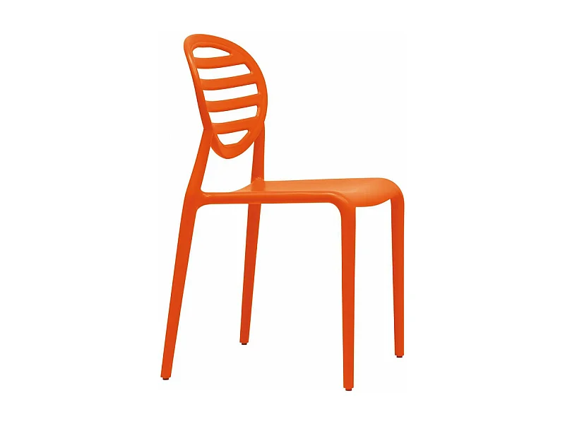 Lot de 6 chaises design TOP GIO - intérieur et extérieur