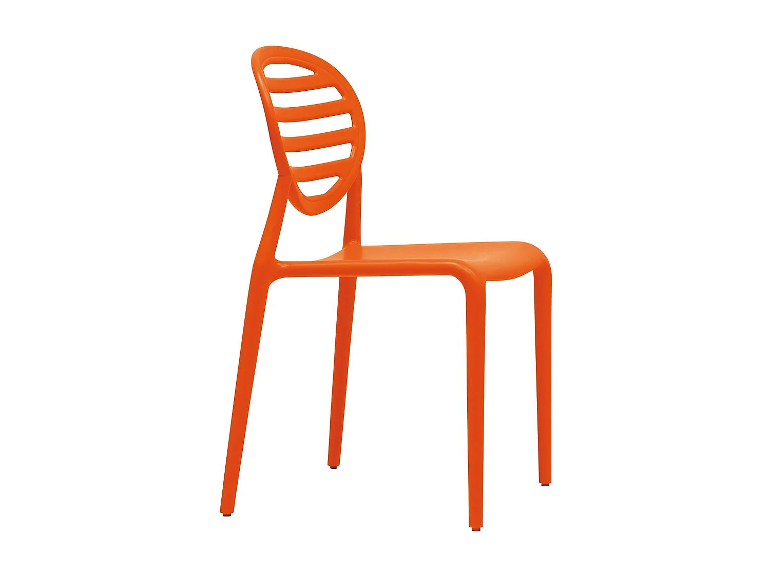 Lot de 6 chaises design TOP GIO - intérieur et extérieur