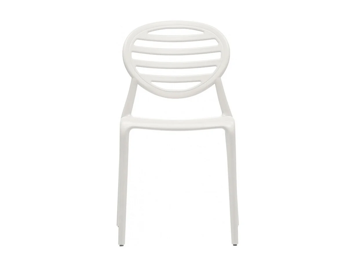 Lot de 6 chaises design TOP GIO - intérieur et extérieur