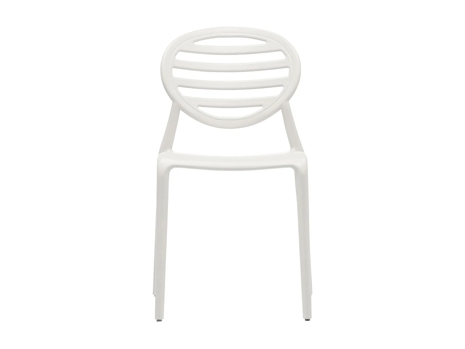 Lot de 6 chaises design TOP GIO - intérieur et extérieur