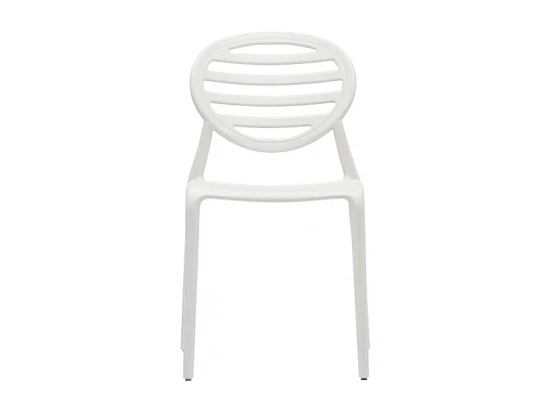 Lot de 6 chaises design TOP GIO - intérieur et extérieur