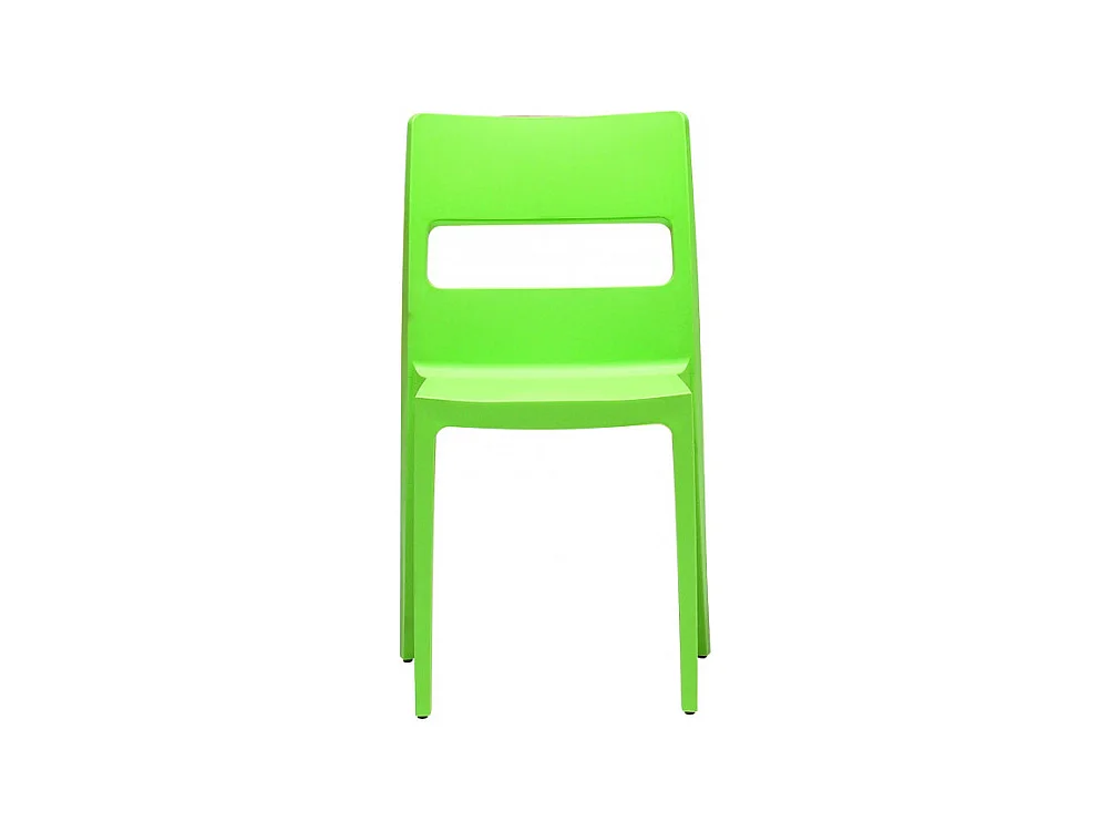 6 chaise SAI, Plastique, Vert