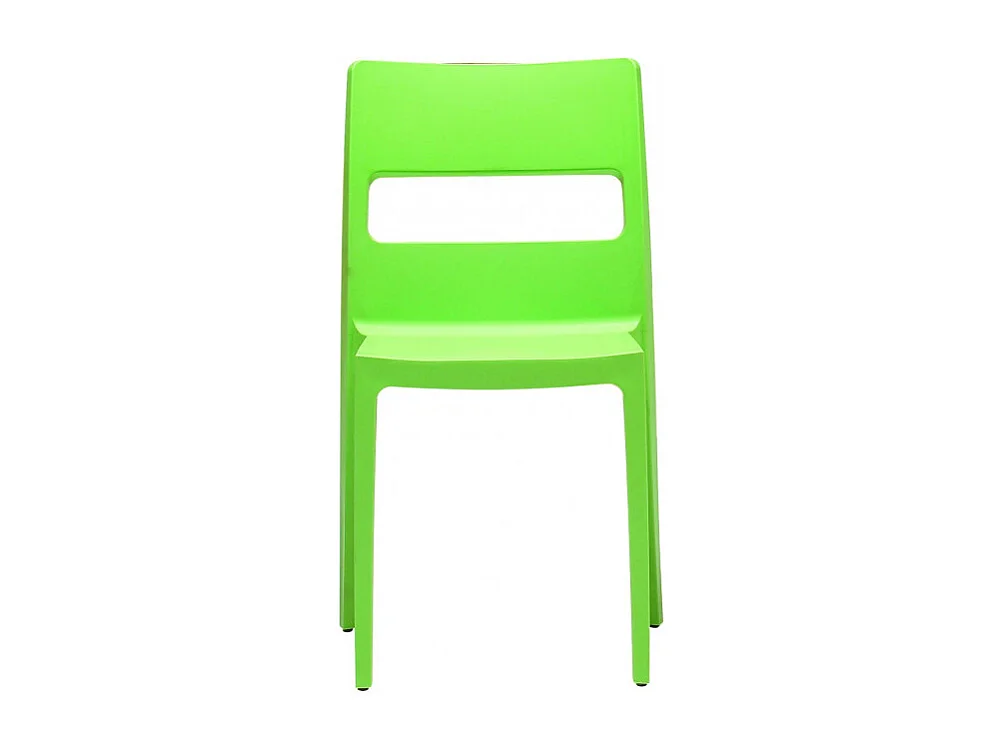 6 chaise SAI, Plastique, Vert