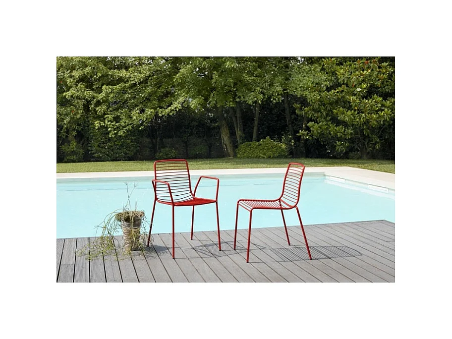 Lot deux chaises outdoor Summer