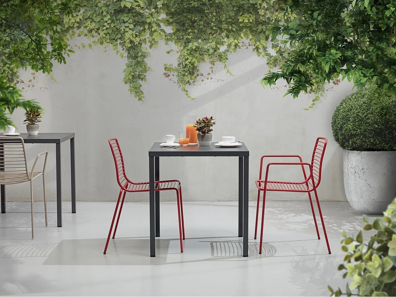 Lot deux chaises outdoor Summer