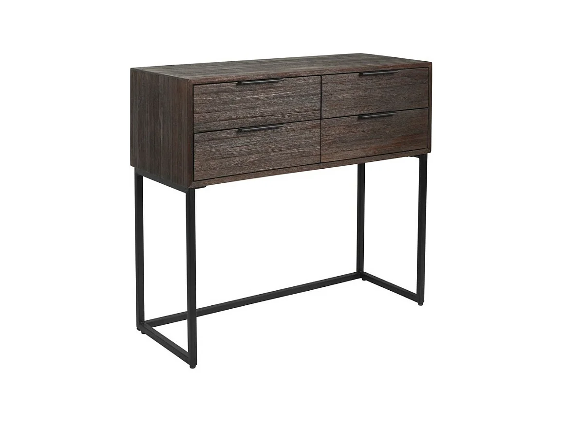 Cabinet déco en bois de teck recyclé - Webster S