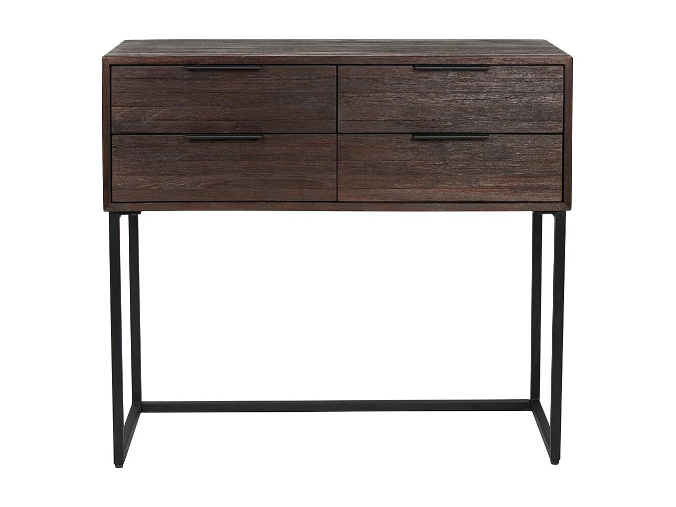 Cabinet déco en bois de teck recyclé - Webster S