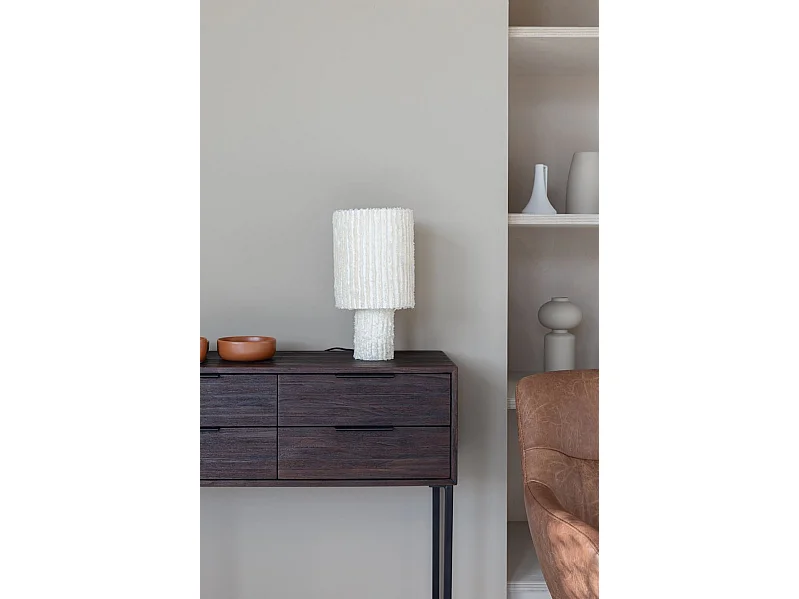 Cabinet déco en bois de teck recyclé - Webster S