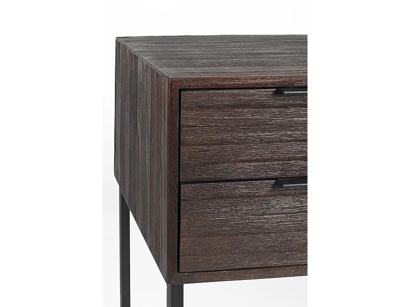 Cabinet déco en bois de teck recyclé - Webster S